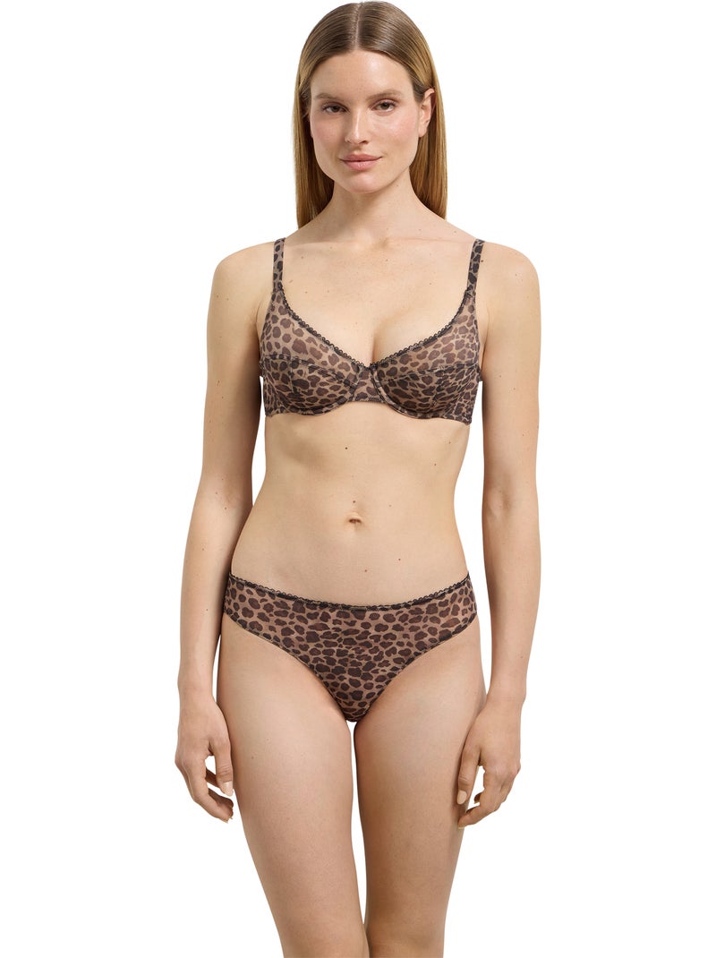 Culotte imprimé feline Marron - Kiabi