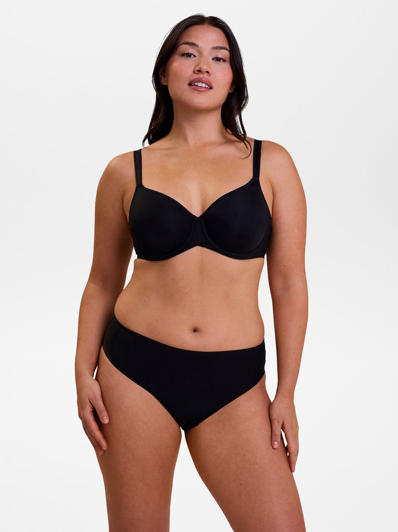 Culotte invisible 'Sans complexe' noir - Kiabi