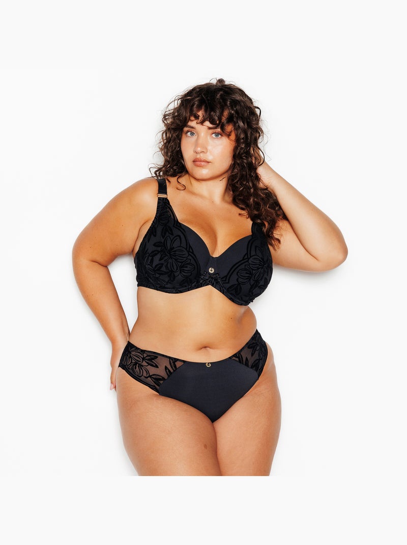 Culotte joie - rougegorge lingerie Noir - Kiabi