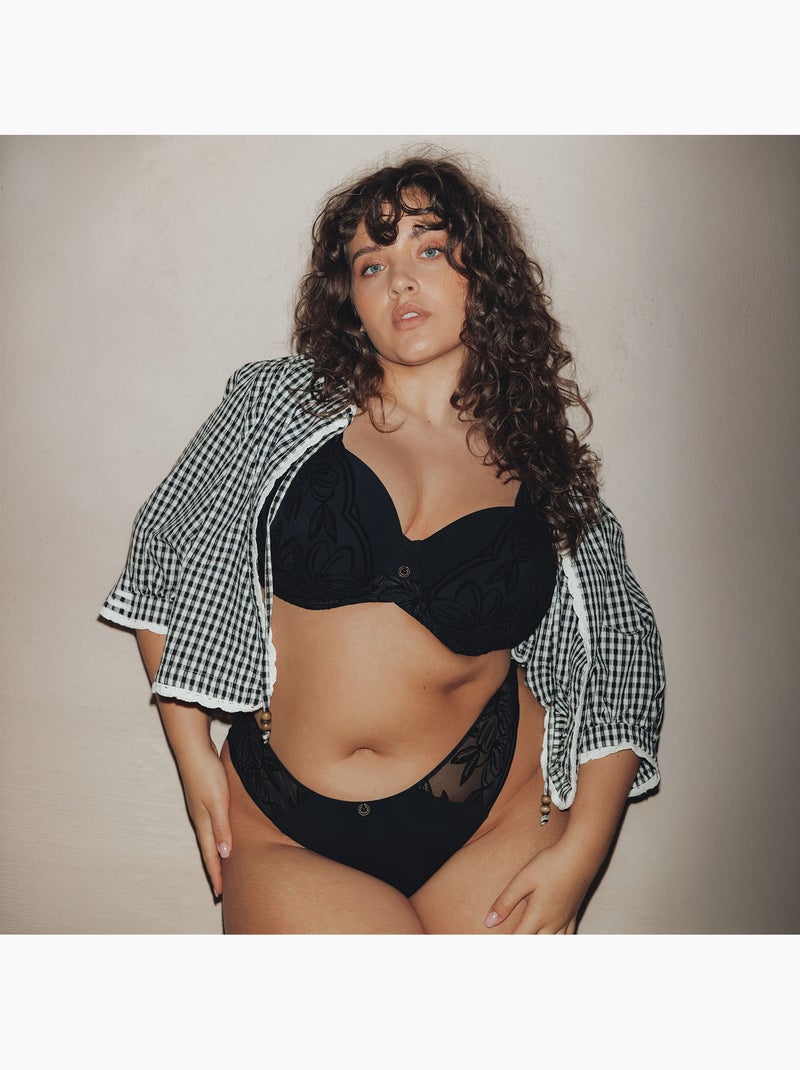 Culotte joie - rougegorge lingerie Noir - Kiabi