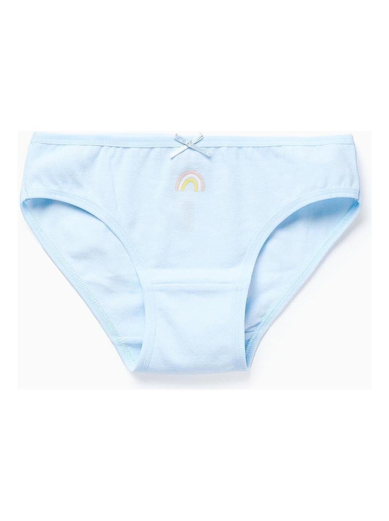 Culotte jours de la semaine imprimés, avec ruban ESSENTIALS LINE Blanc Jaune Bleu - Kiabi