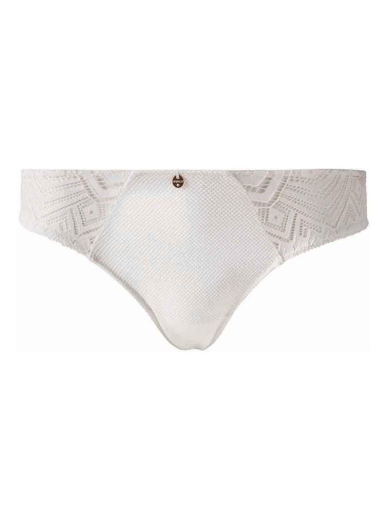 Culotte KIM - Morgan Lingerie Blanc - Kiabi