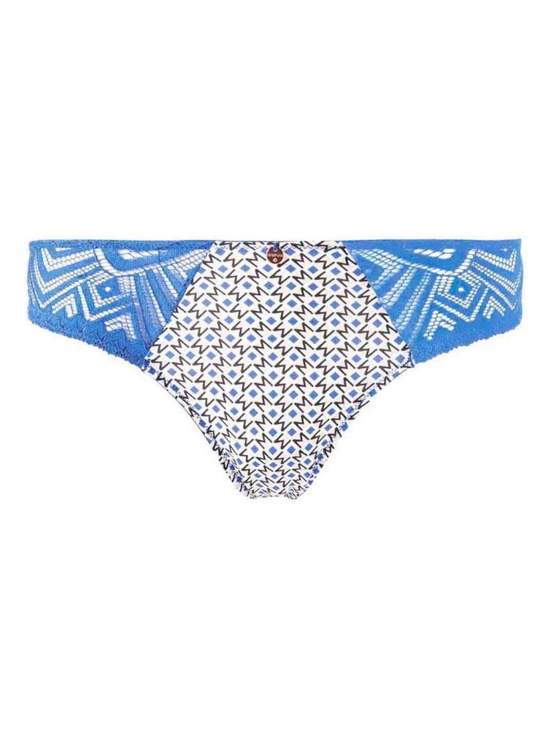 Culotte KIM - Morgan Lingerie Bleu - Kiabi