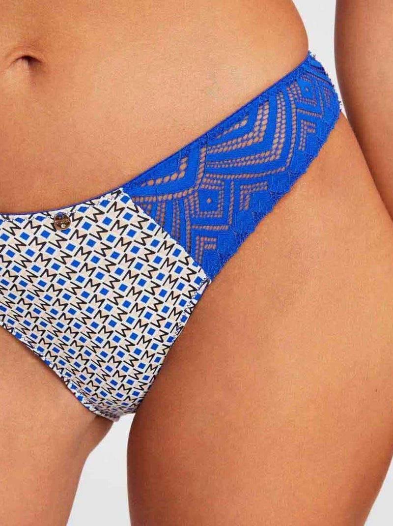 Culotte KIM - Morgan Lingerie Bleu - Kiabi