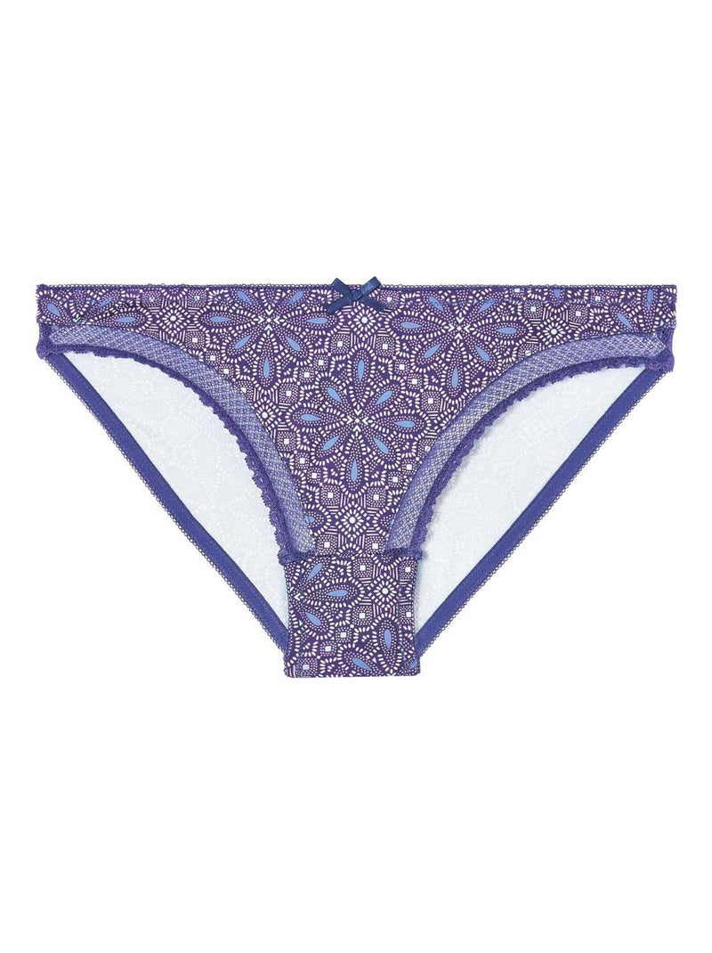 Culotte LES JEUX SONT FAITS - Pomm'Poire Bleu - Kiabi