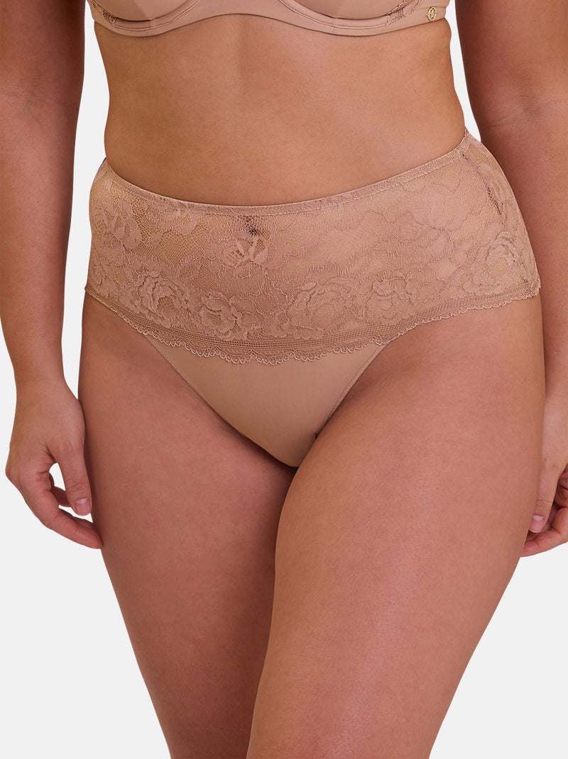 Culotte Lily Sans Complexe Marron cappuccino - Kiabi