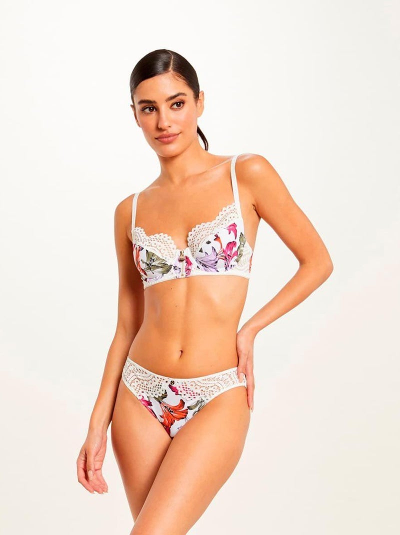Culotte LINN - Morgan Lingerie Blanc - Kiabi