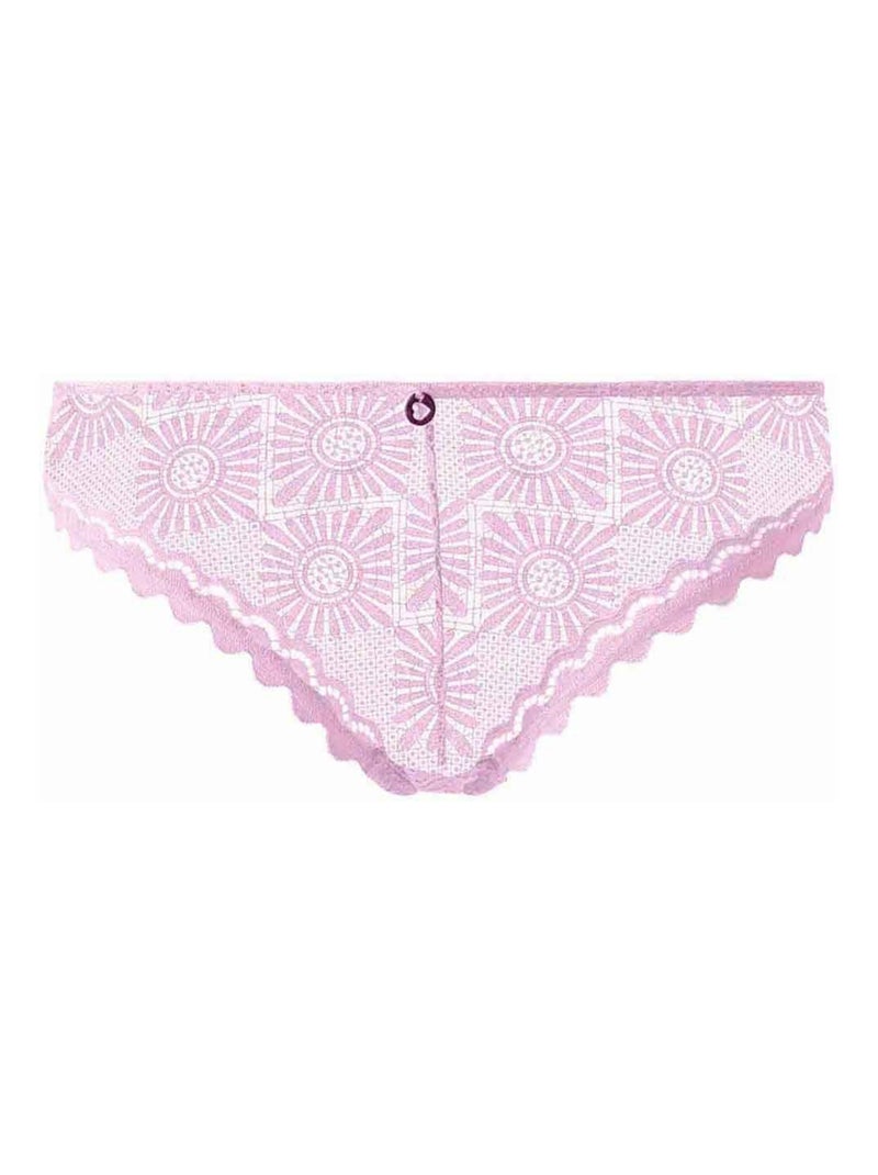Culotte LISON - Morgan Lingerie Violet - Kiabi
