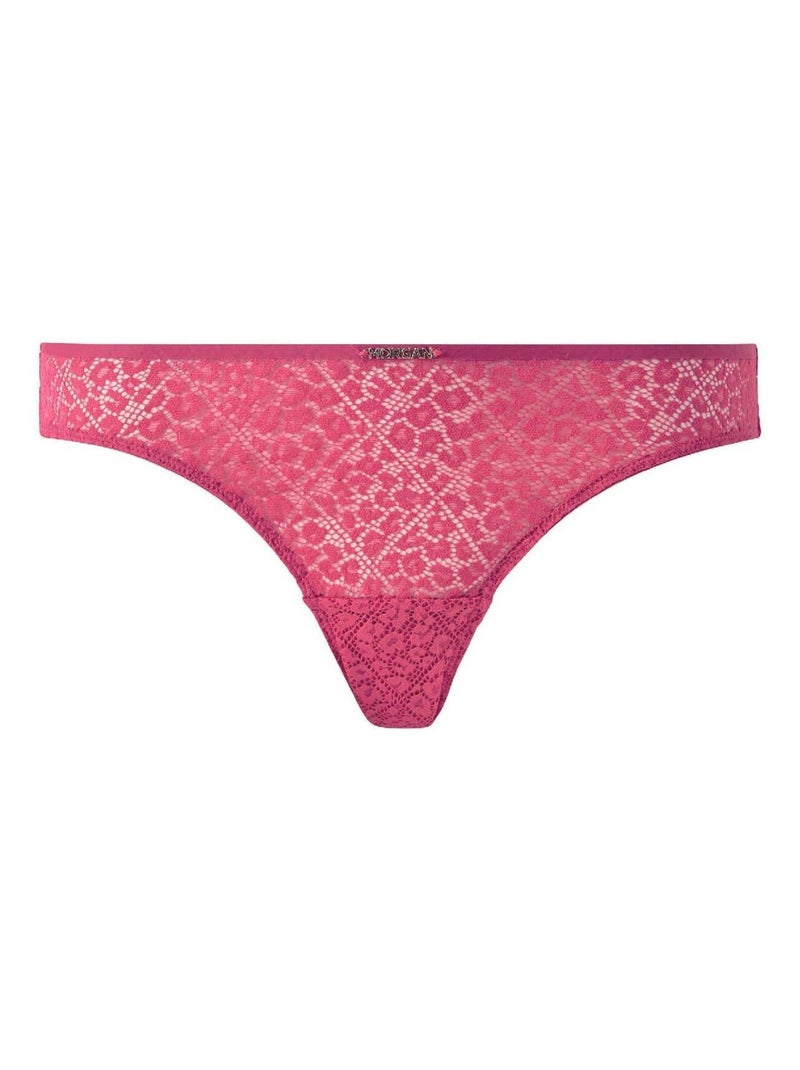 Culotte MAELLE - Morgan Lingerie Rose - Kiabi