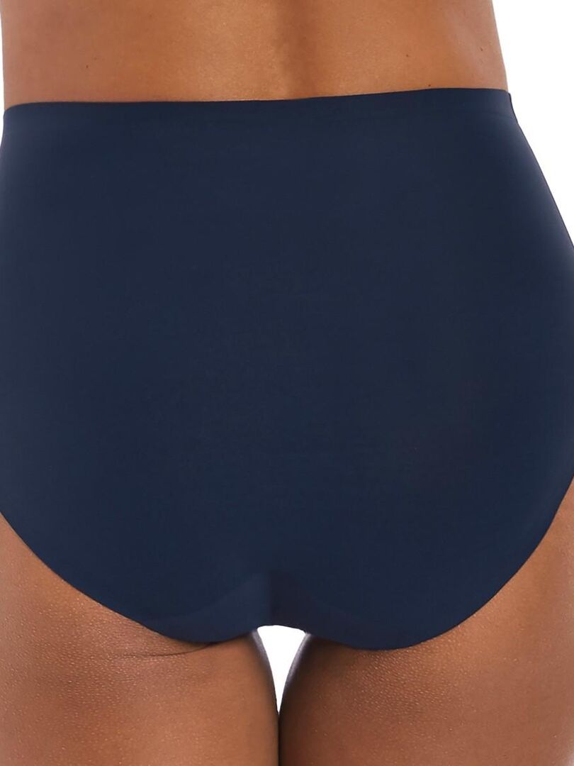 Culotte magique taille haute Smoothease adaptable du 36 au 44 Bleu - Kiabi
