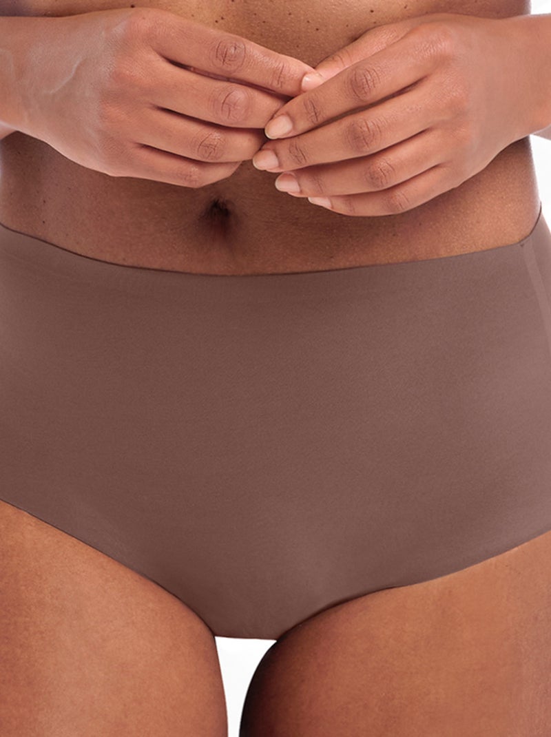 Culotte magique taille haute Smoothease adaptable du 36 au 44 Bronze - Kiabi