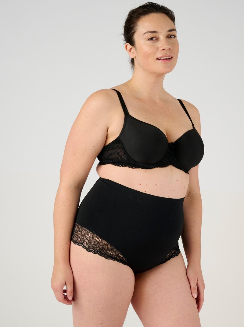 Culotte maintien modéré Perfect Fit by Damart - Damart Noir - Kiabi