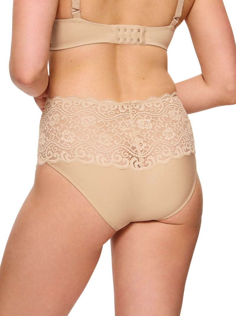 Culotte maxi AMOURETTE Beige - Kiabi