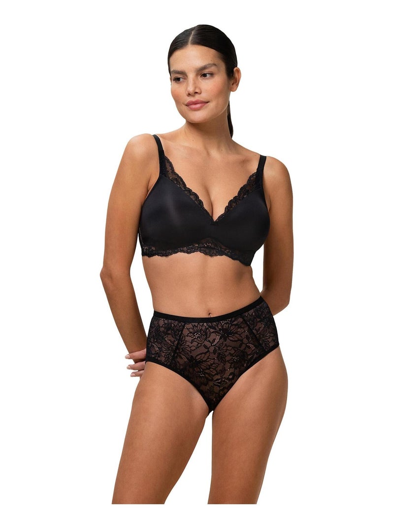 Culotte maxi AMOURETTE CHARM Noir - Kiabi