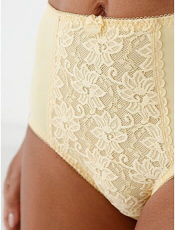 Culotte maxi effet ventre plat, lot de 2 - DAXON