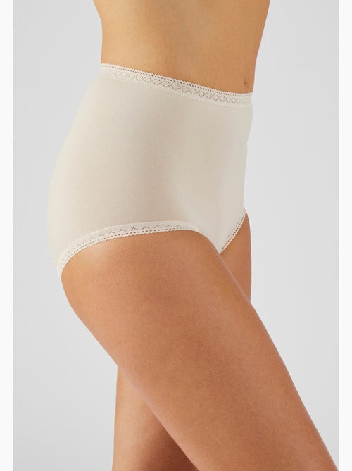 Culotte maxi, en coton strech  - Damart - Kiabi