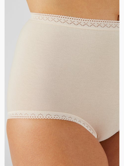 Culotte maxi, en coton strech  - Damart - Kiabi