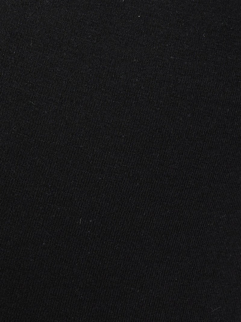 Culotte maxi, en coton strech  - Damart Noir - Kiabi
