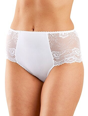 Culotte maxi en maille et dentelle - Afibel