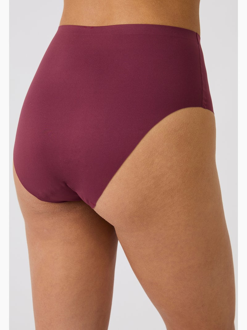 Culotte maxi EXTREME STRETCH - Damart Bordeaux - Kiabi