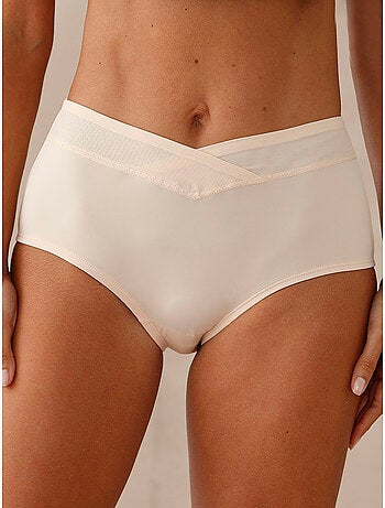 Culotte maxi incrustation de résille - DAXON