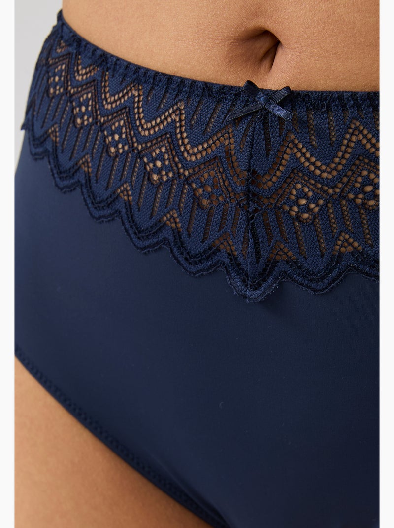 Culotte maxi LENA by Damart - Damart Bleu marine - Kiabi