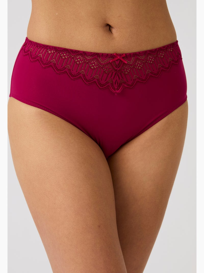 Culotte maxi LENA by Damart - Damart Rose framboise - Kiabi