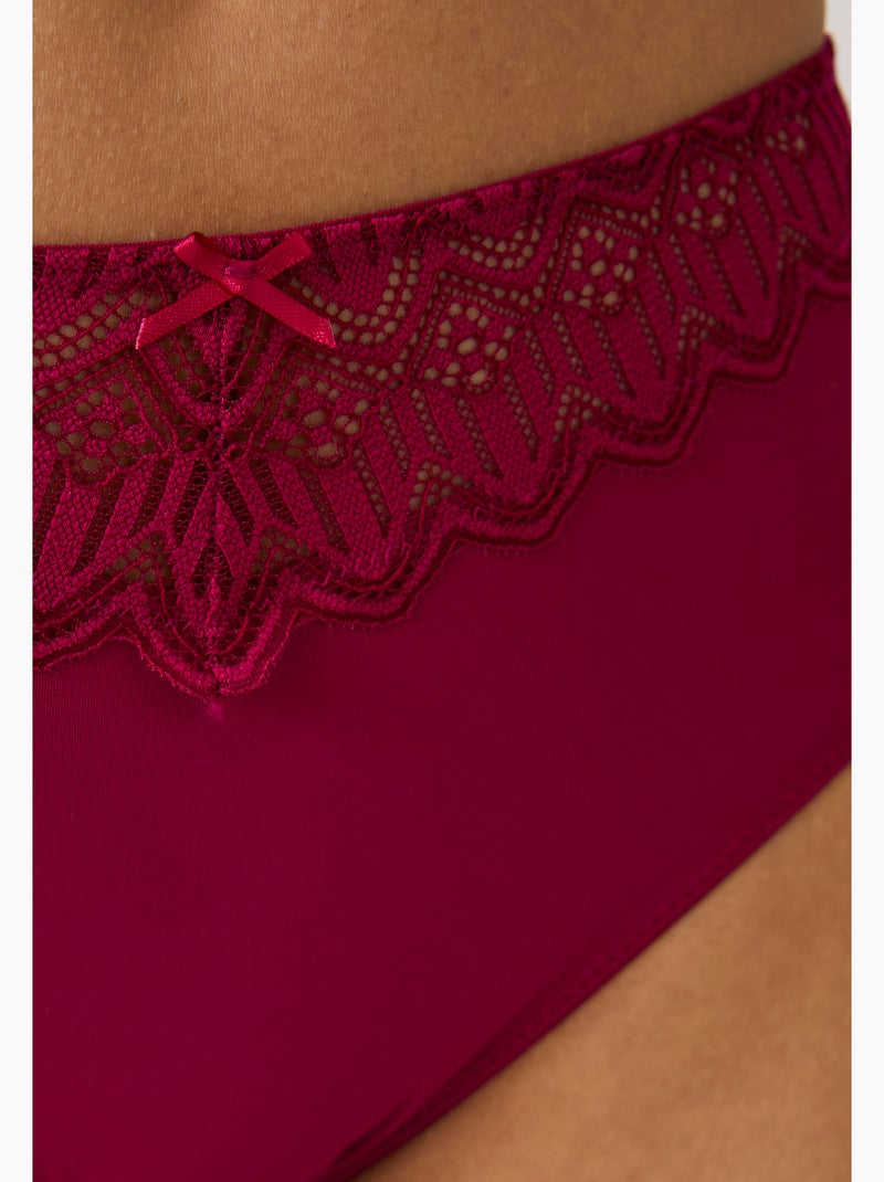 Culotte maxi LENA by Damart - Damart Rose framboise - Kiabi