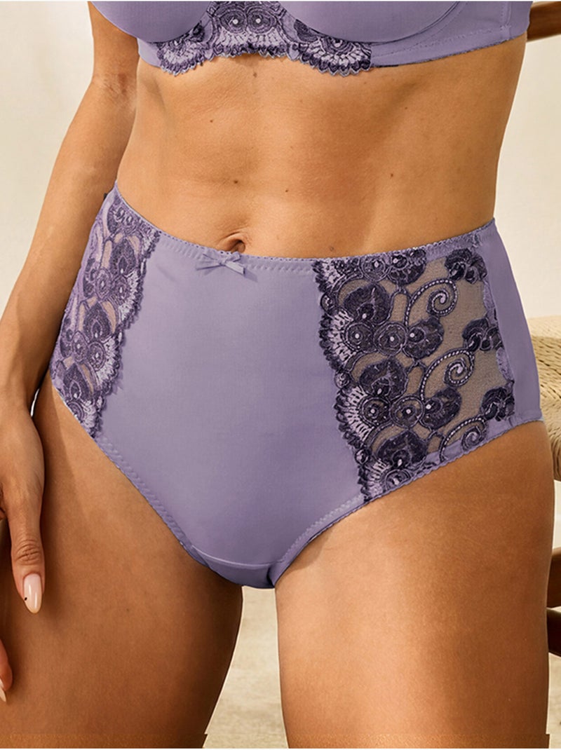Culotte maxi raffinée - daxon Mauve lilas - Kiabi