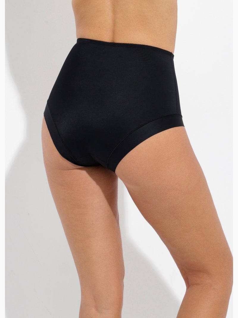 Culotte maxi sculptante taille haute - Afibel Noir - Kiabi