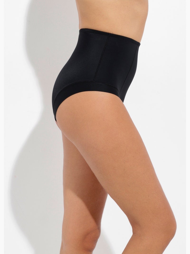 Culotte maxi sculptante taille haute - Afibel Noir - Kiabi