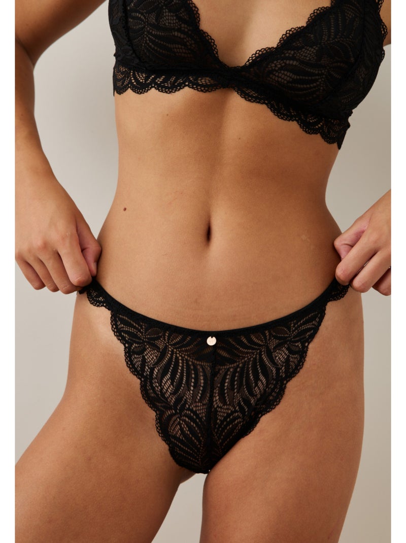 Culotte méline Noir - Kiabi