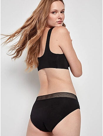 Culotte menstruel en tissu absorption moyenne