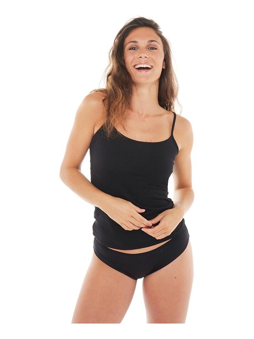 Culotte menstruelle - Pomm'Poire Noir - Kiabi