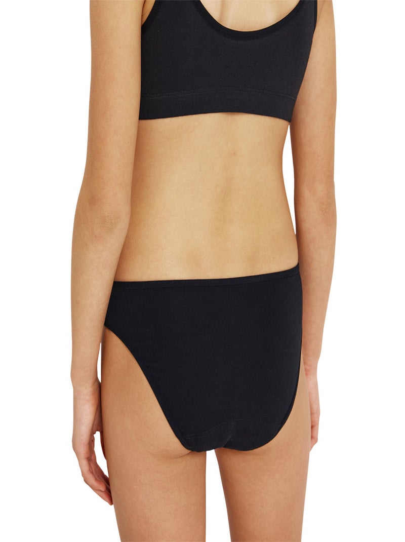 Culotte menstruelle Athena fille Noir - Kiabi