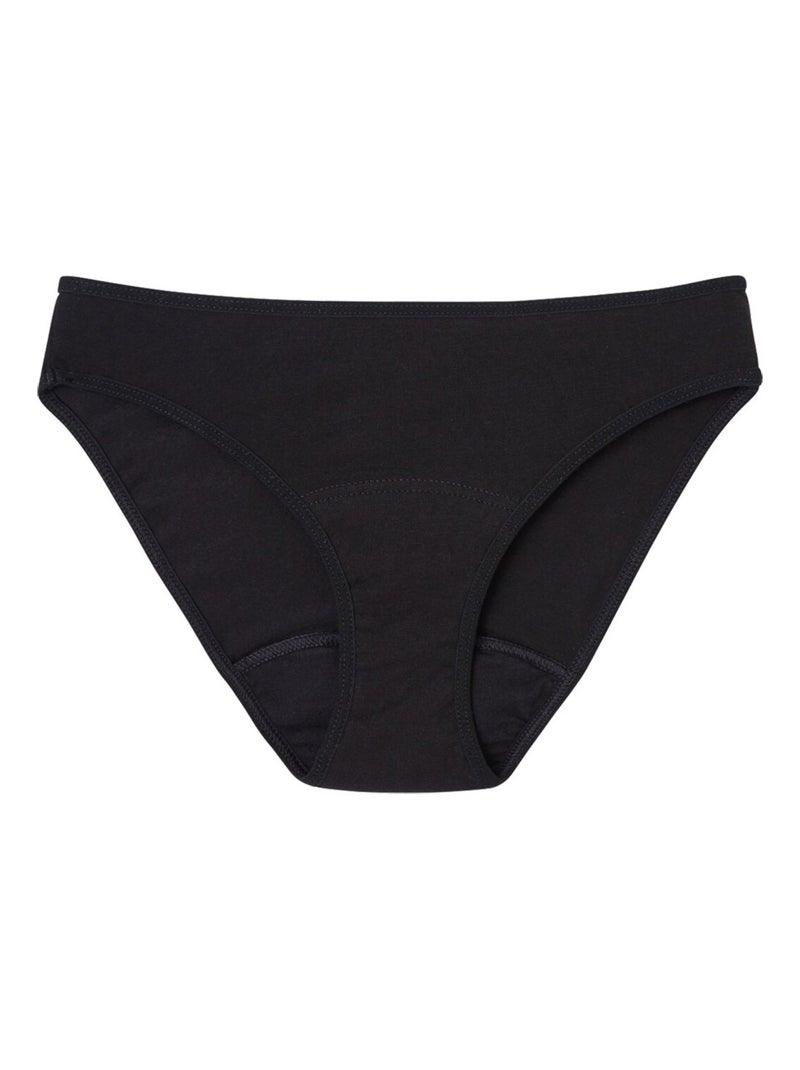 Culotte menstruelle Athena fille Noir - Kiabi