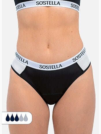 Culotte Menstruelle de sport - N°8 - Femme et Adolescente - Flux moyen - SORIO