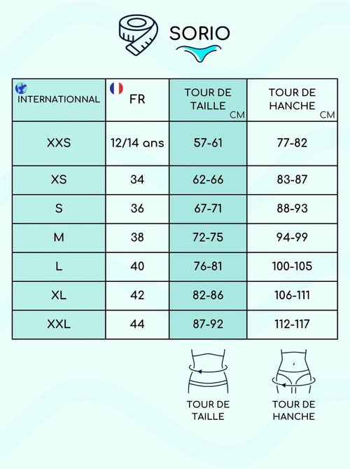 Culotte Menstruelle de sport - N°8 - Femme et Adolescente - Flux moyen - SORIO - Kiabi Culotte Menstruelle de sport - N°8 - Femme et Adolescente - Flux moyen - SORIO - Kiabi