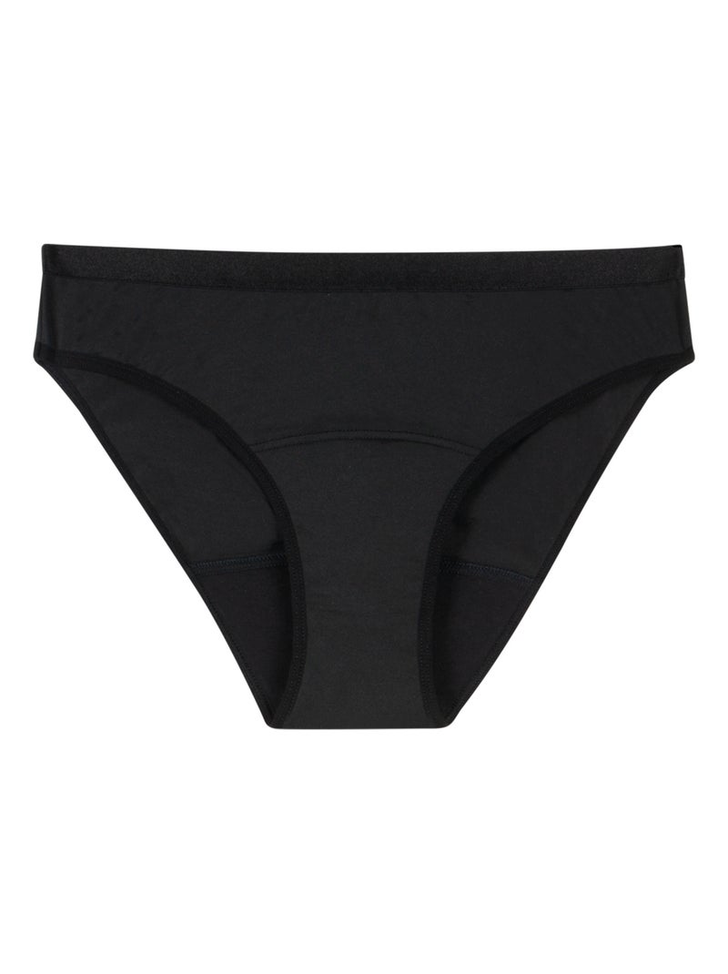 Culotte menstruelle femme Athena Noir - Kiabi