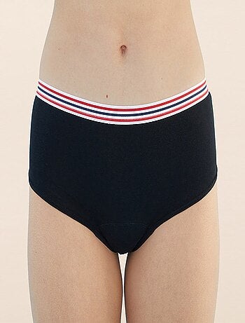 Culotte menstruelle FRENCHY Gris flux Medium