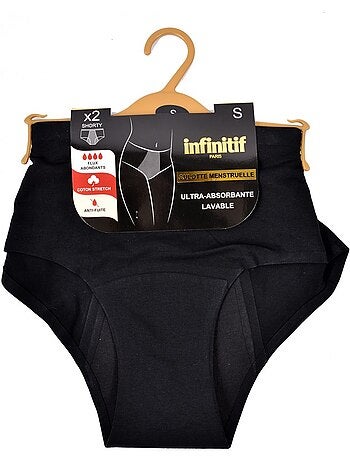 Culotte Menstruelle INFINITIF - Pack de 2