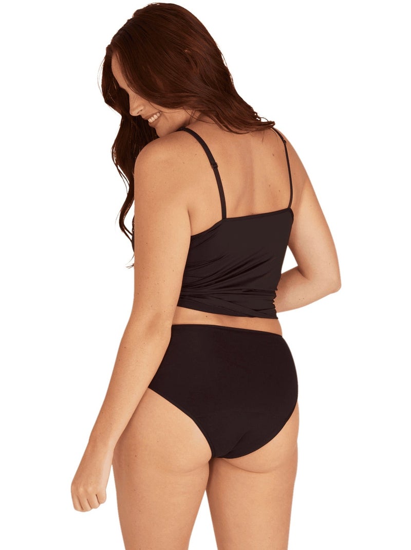 Culotte menstruelle intimement Noir - Kiabi
