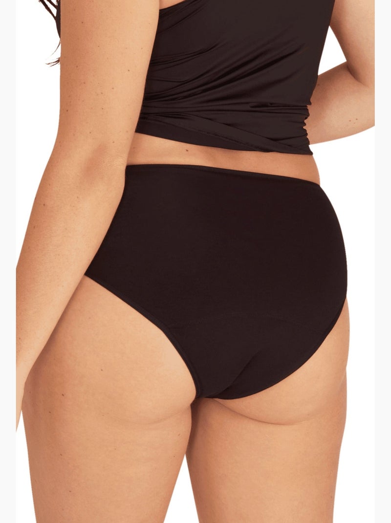 Culotte menstruelle intimement Noir - Kiabi