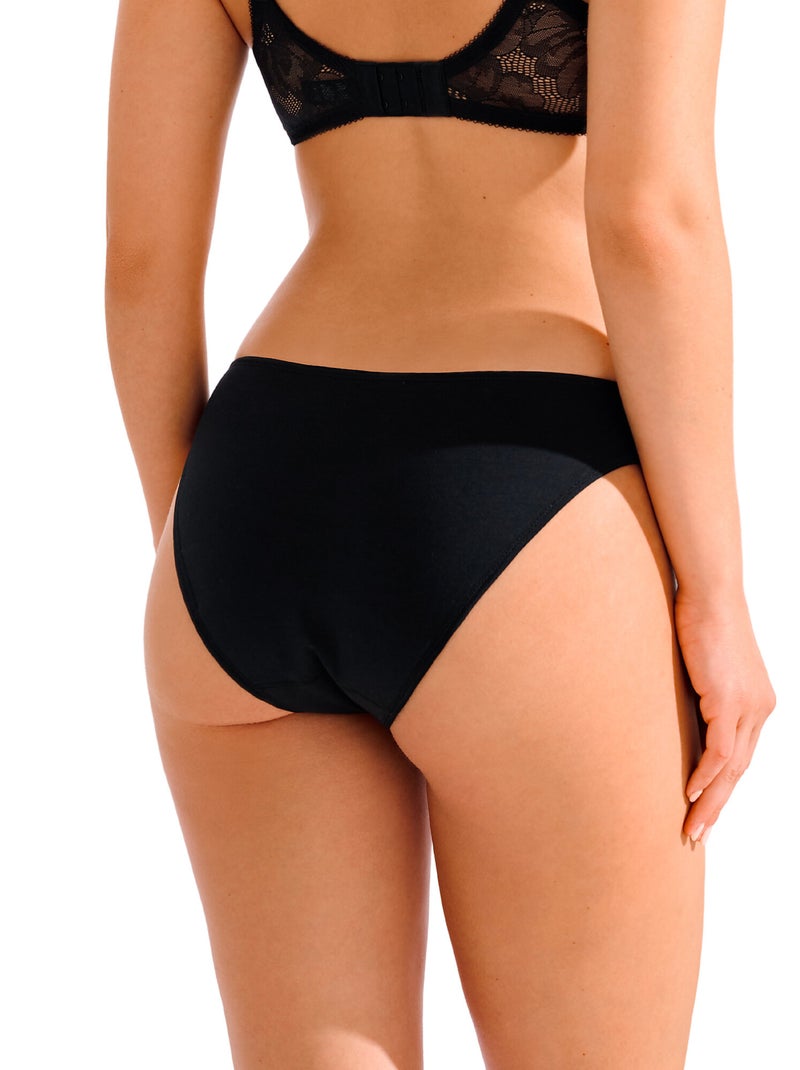 Culotte menstruelle LUCY Noir - Kiabi