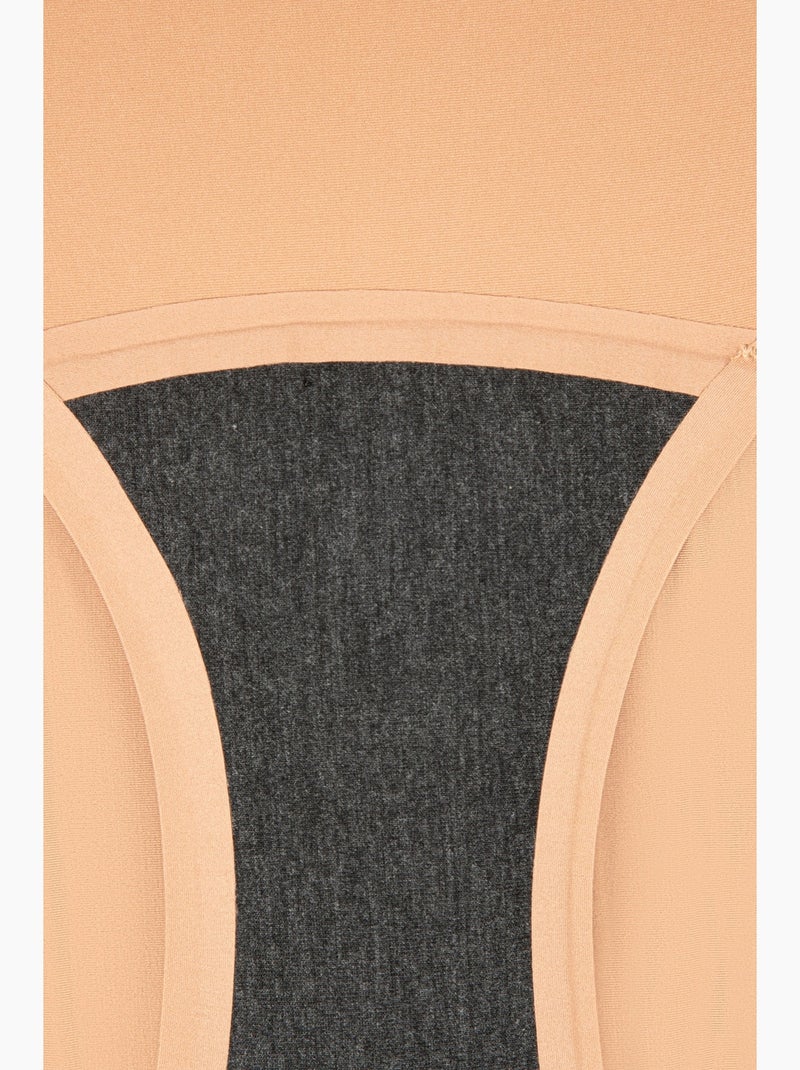 Culotte menstruelle nuit invisible taille haute penti Grège - Kiabi
