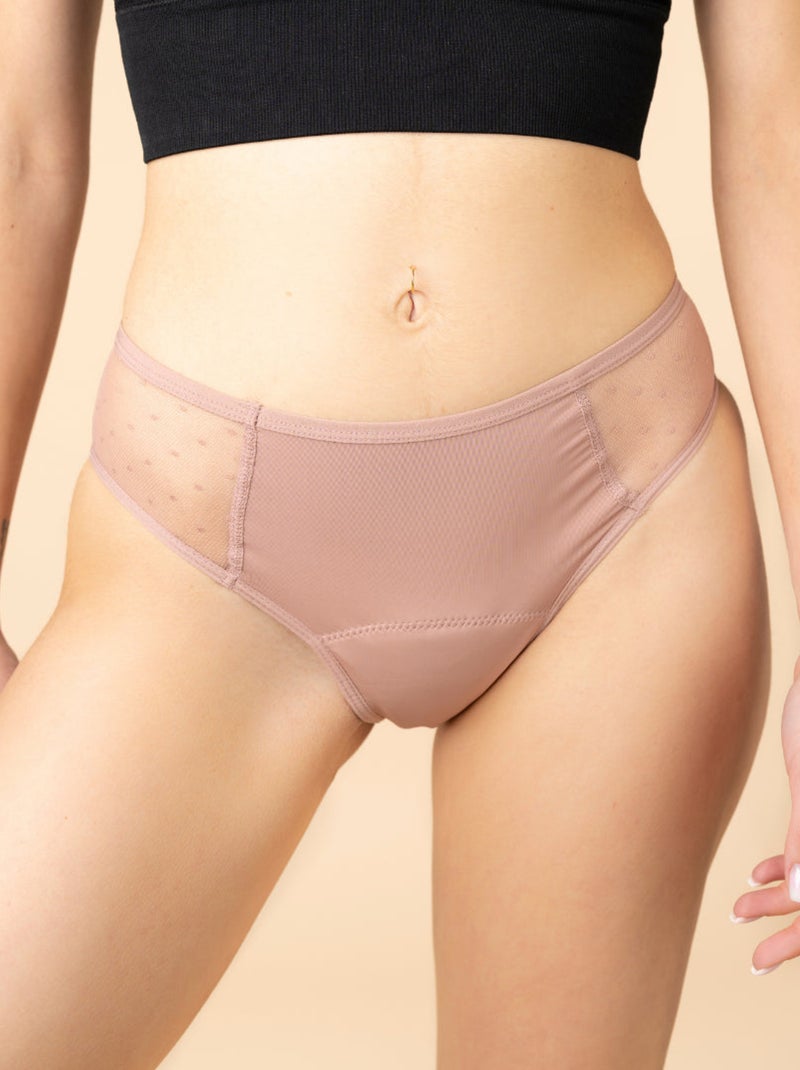 culotte menstruelle pour flux abondant Mississippi -MOOL Rose
