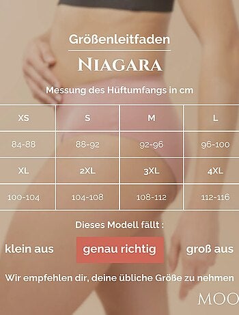 culotte menstruelle pour flux très abbondant Niagara -MOOL