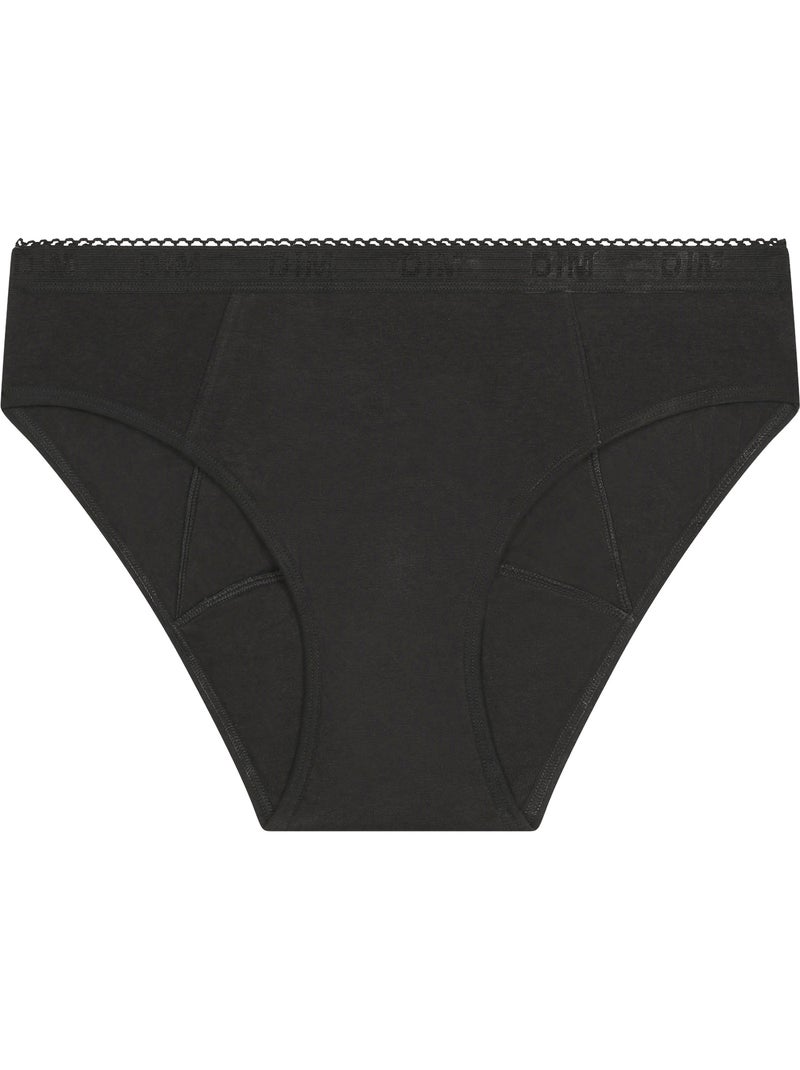 Culotte menstruelle pour flux très abondant Dim Protect Noir - Kiabi