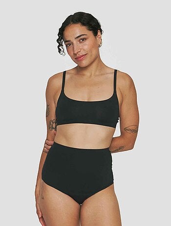 Culotte menstruelle Taille Haute sans couture - Flux moyen