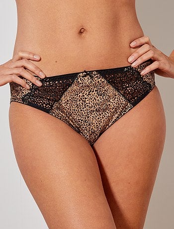 Culotte micro et dentelle 'Sans Complexe'